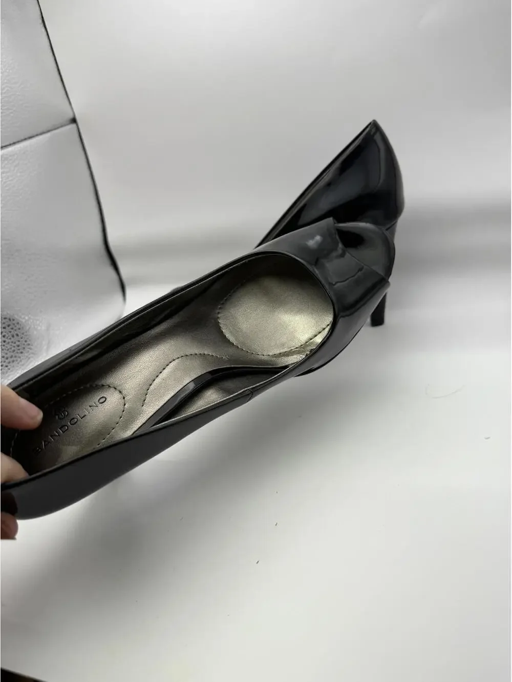 Naturalizer Black Leather Women's Pumps Size 8.5 W NWOT